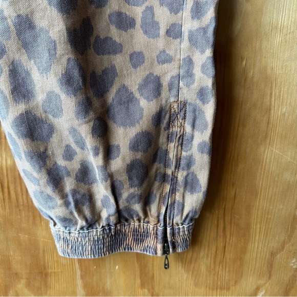 NWT Anthropologie Tamarind Giraffe Trouser Linen Blend Jogger NWT - Picture 10 of 16